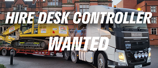 NEW JOB ROLE: Hire Desk Controller Wanted in Gloucester